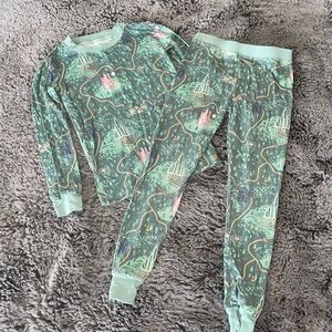 LITTLE CROWNS AND CAPES WIZARD OF OZ BAMBOO PAJAMA SET SHORT PANTS SZ 5T